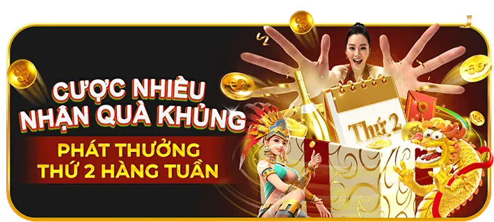 Hoàn trả hàng tuần cho người chơi slot